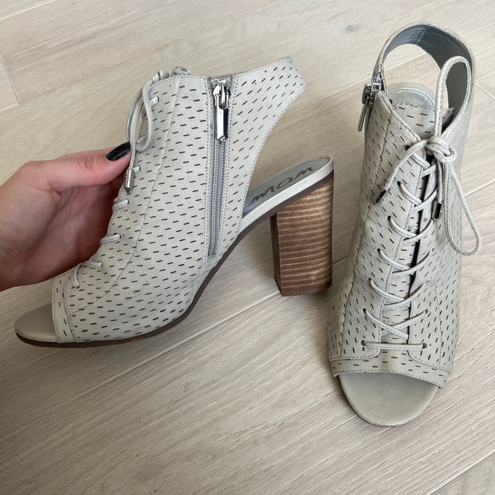 Sam Edelman Open-Toe Booties